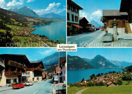 13240103 Leissigen Hauptstrasse Panorama Thunersee Alpen Leissigen - Autres & Non Classés