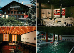 13238292 Lenk Simmental Hotel Wildstrubel Gastraum Hallenbad Lenk Simmental - Altri & Non Classificati