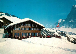 13238200 Grindelwald Berghaus Bort Wintersportplatz Alpen Grindelwald - Altri & Non Classificati