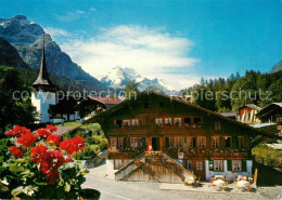 13236334 Gsteig Ortsmotiv Mit Kirche Oldenhorn Diablerets Col Du Pillon Alpen Gs - Altri & Non Classificati