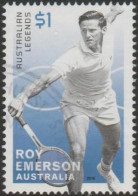 AUSTRALIA - USED 2016 $1.00 Legends Of Tennis - Roy Emmerson - Usati