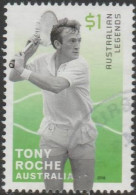 AUSTRALIA - USED 2016 $1.00 Legends Of Tennis - Tony Roche - Gebruikt