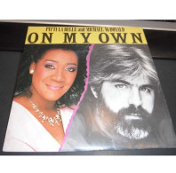 * Vinyle  45T - Patti LaBelle & Michael McDonald - On My Own / Stir It Up - Otros - Canción Inglesa