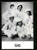 AK Die Musiker The Rubettes Ganz In Weiss  - Muziek En Musicus