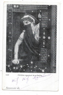 EGYPTE - CPA DOS SIMPLE De 1905 - FELLAHINE Regardant De Sa Fenetre - TOUL 7 - - Persons