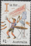 AUSTRALIA - USED 2019 $1.00 Fair Dinkum Aussie Alphabet - "I" Is For Ironman, Ironing Board - Usati