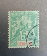 Réunion 1892 5c Yvert 35 - Used Stamps