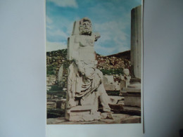 TURKEY  POSTCARDS  STATUE POSEIDON IZNIR  FOR MORE PURCHASES 10% DISCOUNT - Turquie