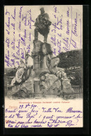Cartolina Torino, Monumento A Giuseppe Garibaldi, Scultore Tabacchi  - Other & Unclassified