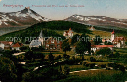 73818880 Krummhuebel Karpacz Riesengebirge PL Panorama Mit Blick Nach Der Schnee - Pologne