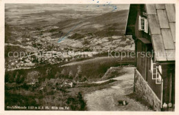 73818857 Bad Flinsberg Swieradow Zdroj PL Heufuderbaude Bergbaude Blick Ins Tal  - Poland