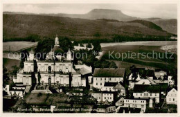 73818842 Albendorf Wambierzyce PL Gesamtansicht Mit Wallfahrtskirche Blick Gegen - Pologne