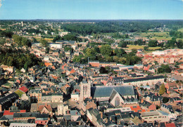 27 BERNAY EGLISE SAINTE CROIX ET RUE GENERAL LECLERC - Bernay