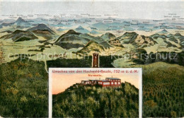 73818686 Riesengebirge Boehmischer Teil Panorama Hochwald Baude Nordseite  - Czech Republic