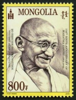 Mongolia 2019 - 150th Birth Anniversary Of Mahatma Gandhi - 1v Stamp MNH P.O Fresh & Fine  Ex Rare - Mahatma Gandhi