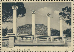 G750 Cartolina Terracina Tempio Di Giove Fanciullo Provincia Di Latina Lazio - Latina