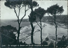 G753 Cartolina Gaeta Spiaggia Di Serapo Provincia Di Latina Lazio Vedi Retro - Latina