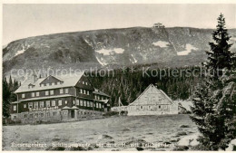 73818638 Riesengebirge_Krkonose_Karkonosze Schlingelbaude Mit Teichraendern - Tchéquie