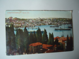 TURKEY  POSTCARDS  CONSTANTINOPLE  CORNE D'OR  FOR MORE PURCHASES 10% DISCOUNT - Turquie
