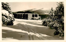 73818459 Riesengebirge_Krkonose_Karkonosze Peterbaude Winterpanorama - Tchéquie