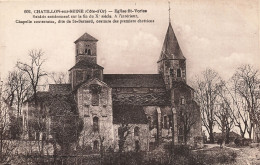 21 CHATILLON SUR SEINE L EGLISE SAINT VORLES - Chatillon Sur Seine