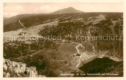 73818355 Riesengebirge_Krkonose_Karkonosze Kleiner Teich Hampelbaude Und Schneek - Tchéquie