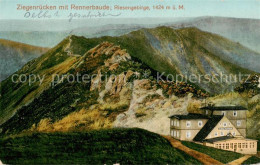 73818335 Riesengebirge_Krkonose_Karkonosze Ziegenruecken Mit Rennerbaude - Tschechische Republik