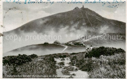 73818320 Riesengebirge_Krkonose_Karkonosze Nebelwolke An Der Schneekoppe Mit Sch - Tchéquie