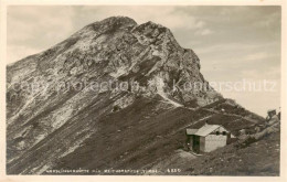 73818159 Noerdlingerhuette 2242m Reitherspitze Zirl Tirol AT Panorama  - Altri & Non Classificati