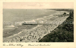 73818109 Kolberg  Ostseebad Kolobrzeg PL Strand Mit Familienbad  - Polen