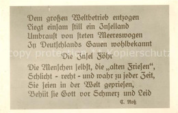 73818091 Nieblum Gedicht Dichter Ross Nieblum - Sonstige & Ohne Zuordnung