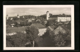 AK Vlasim, Teilansicht Mit Schloss  - Tchéquie