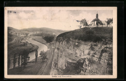 AK Tetin Nad Berounkou, Panorama  - Tchéquie