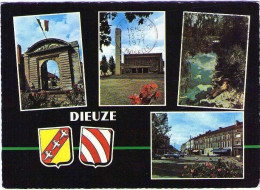 DIEUZE - Multivues (porte Saline, église, La Seille, Centre Ville) - Dieuze