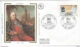 Cpa AL1 / First Day Cover Stamp / Enveloppe Timbrée Timbre Thème SUFFREN // SAINT CANNAT 13 - Collections