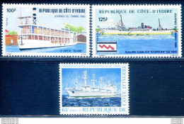 Giornata Francobollo 1978. Imbarcazioni. - Côte D'Ivoire (1960-...)