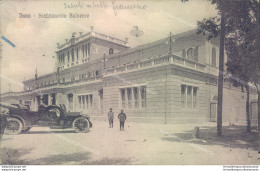 D642 Cartolina Fano Stabilimento Balneare 1918 Provincia Di Pesaro - Pesaro