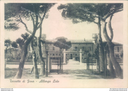 T334 Cartolina Torrette Di Fano Albergo Lido 1940 Provincia Di Pesaro - Pesaro