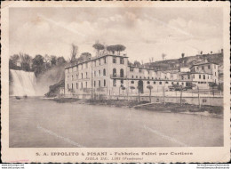 Al215 Cartolina Isola Del Liri Fabbrica Feltri Per Cartiere Frosinone - Frosinone