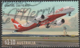 AUSTRALIA - USED 2020 $1.10 Civil Aviation - QANTAS 100 Years - Aircraft - Gebraucht