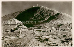 73817470 Hain  Giersdorf Riesengebirge Podgorzy PL Die Schneekoppe Mit Schlesier - Poland