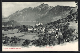 AK Morschach, Ortsansicht Mit Landschaft  - Morschach