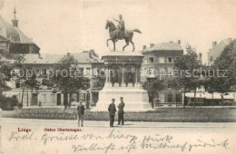 73817450 Liege Luettich Statue Charlemagne Liege Luettich - Sonstige & Ohne Zuordnung