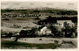 73817439 Scheidegg Allgaeu Mit Nagelfuhkette Scheidegg Allgaeu - Altri & Non Classificati