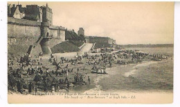 35   SAINT MALO  LA PLAGE DE BON SECOURS - Saint Malo