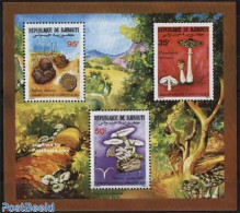 Djibouti 1987 Mushrooms S/s, Mint NH, Nature - Mushrooms - Hongos