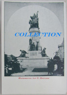 BUCURESTI 1903, Monumentul Statuia Ion C. BRATIANU, Raritate Clasica Necirculata - Roemenië