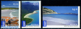 Australia 2010 Australian Beaches 3V, Mint NH, Various - Tourism - Neufs