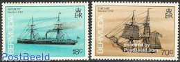 Bermuda 1988 Ship Wrecks 2v, Mint NH, Transport - Ships And Boats - Bateaux