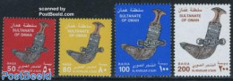 Oman 2001 Definitives 4v, Mint NH - Omán